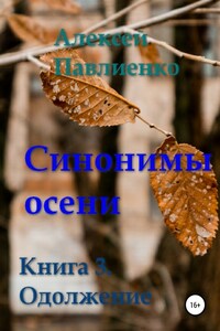 Синонимы осени. Книга 3. Одолжение