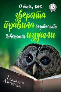 О том, как зверята правила безопасного поведения изучали