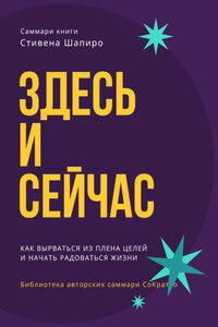 Саммари книги Стивена Шапиро «Здесь и сейчас. Как вырваться из плена целей и начать радоваться жизни»