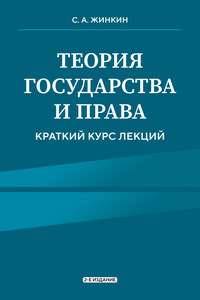 Теория государства и права. Краткий курс лекций. 2-е издание