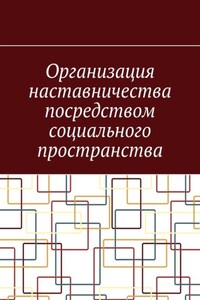 Организация наставничества посредством социального пространства