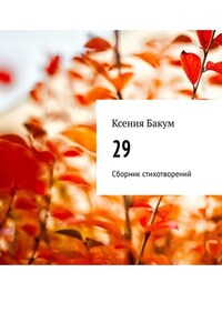 29. Сборник стихотворений