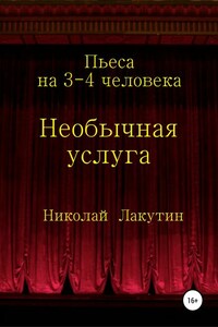 Необычная услуга. Пьеса на 3-4 человека