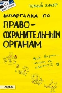 Шпаргалка по правоохранительным органам