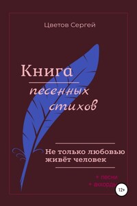 Не только любовью живёт человек. Книга песенных стихов